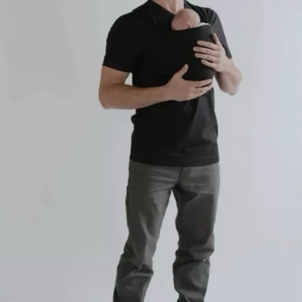 Men's Short Sleeve Crew Neck T-Shirt - Black
